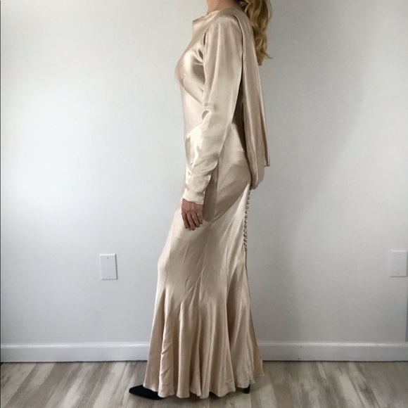 VINTAGE Casadei Lillie Rubin Hollywood Glam Gown - Picture 4 of 16